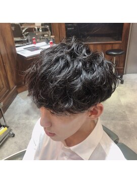 エイトメン 博多店(EIGHT MEN) スパイラルパーマッシュ