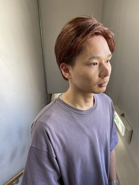 エンドリンク(endlink) メンズ、ブリーチ無しの明るめカラー