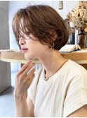 大人可愛い20代30代40代50代小顔ショートボブナチュラルショート