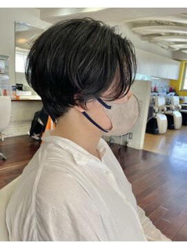ヘアースペースブルーム プリュス 石橋店(HAIR SPACE BLOOM plus) 石橋阪大前/ショート/ボブ/ニュアンスパーマ/髪質改善
