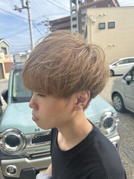 リル 新浜店(LiL) メンズ　マッシュショート