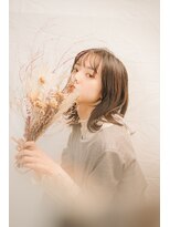 レリーアンテ 大阪梅田(Rely ante) うる艶オリーブベージュ　似合わせカット