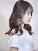 ★くびれ韓国風ヘア★レイヤー・髪質改善モテ暗髪 20代30代40代