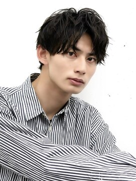 アーリー(Ali'i) ツイストスパイラルパーママッシュウルフセンターパート