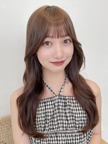 ノイ(noi) 顔周りレイヤーカットグレージュカラーくびれボブベージュカラー