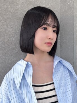 ロンド 表参道店(Lond) ◇ボブ 縮毛矯正 顔周りカット 表参道 髪質改善