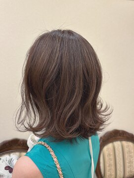 松本平太郎美容室 銀座本店 イノアカラー×エアリーボブ