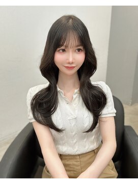 クム(kumu) レイヤーカット/前髪カット/顔周りカット/シースルー/名古屋/栄