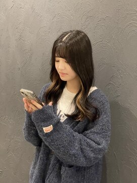 エン(En,) 縮毛履歴にインナーカラー◎