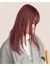 【ブリーチなしダブルカラー】カット+ブリーチなしダブルカラー+Tr ￥15,000 