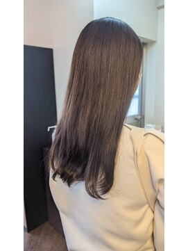 ツヤイロ 島田店 白髪染めショートヘアボブウルフ小顔ワンレン30代40代