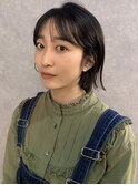 【 ミニボブ ×  切りっぱなし 】浅野美紀