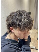 美容室 アクター ツイストスパイラルパーマ×マッシュウルフ