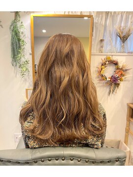 リボン(Re:Born) ハイトーンカラー外国人風ウェーブ