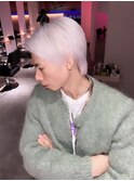 ホワイトシルバー/ホワイトカラー/シルバーアッシュ/ハイトーン