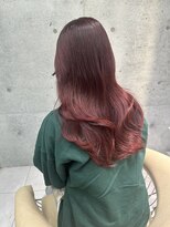 ロンドメリア 天神大名店(Lond Melia) ★メルティカラーフェミニンロング似合わせカットミディア厶艶髪