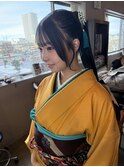 成人式/成人式ヘア/ヘアセット/振袖