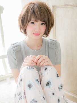 モッズヘア 福岡天神店 mod’s天神大人ハイライトフェザーショートマッシュルームヘア