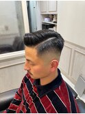 スパイキーショート/スペインカール<理容室>[メンズ/床屋/神田]