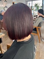 ネオリーブ クーロ(Neolive curro)&nbsp;ピンクカラー/赤系カラー×髪質改善[横浜/東神奈川]