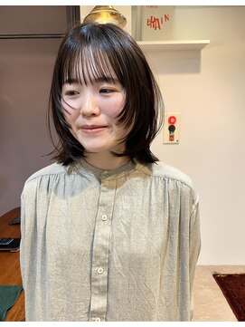 パープル(PURPLE) ウルフカット/レイヤーカット/ウルフボブ