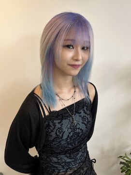 ロテ 名古屋 名駅店(Lote.) イメチェン/ホワイトブロンド/外ハネボブ/美髪/名駅