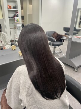 ガルボヘアー 桟橋店(garbo hair) オイルカラーダークグレージュ高知美容院