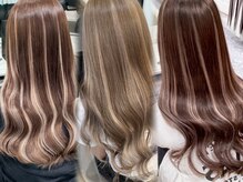 ココエクステンション 香林坊店(coco extension)の雰囲気（エクステを使ったインナーやハイライトも/デザインカラー）