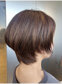 お手入れ簡単くびれショートヘア【平塚】