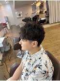 30代　スウィングパーマ