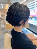 本八幡×ショートボブ×黒髪×千葉美容院
