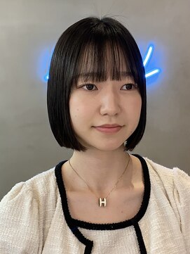 ロンドアジュール 横浜(Lond azur) 前髪縮毛矯正/髪質改善/縮毛矯正/ボブ/ショート/横浜