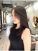 ダークグレージュ/地毛風カラー/恵比寿/代官山