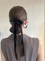 ムード マグ レーベル 南松本(MOOD Mag Label)&nbsp;大人のカチモリアップ◎エレガントシニヨンアレンジ