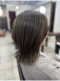 白髪ぼかしハイライト