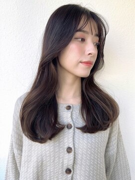 モッズヘア 上尾西口店(mod's hair) くびれヘア/韓国風レイヤー/ダークアッシュ/小顔カットp上尾