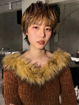 シティ(sity.) 天神 ブリーチなしカラー ブラウンカラー パーマ