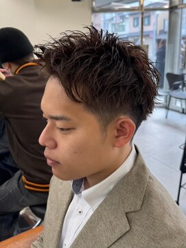 キングオブヘアバイノイズアンドフィフス 京都駅前店(KING of hair by NOISM&fifth) 京都メンズカットメンズパーマ波巻きスパイラルパーマツイスパ