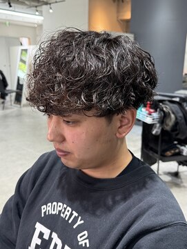 ハイプ(HYPE) フェザーパーマ/センターパート/シャドウパーマ/眉毛