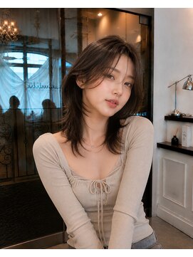 ルチア ヘア ステラ 京都店(Lucia hair stella) 小顔レイヤーカット/韓国ヘアハッシュカット学割U24京都河原町3