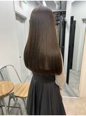 20代30代40代大人可愛い髪質改善小顔艶感ミディグレージュ