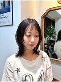 ウルフレイヤー ミディアムハッシュカット 大宮