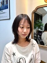 コレット 大宮(collet) ウルフレイヤー ミディアムハッシュカット 大宮