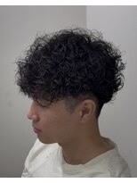 ベル 桑名(BHEL)&nbsp;桑名ツイストスパイラルパーマレットヘアマッシュウルフカット