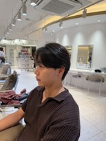 ビビディ バビディ ブー 河原町三条店(Bibbidi.bobbidi.boo)&nbsp;▽メンズセンターパート/自然な毛流れ