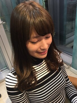 ロンド 銀座(Lond) マロンベージュでハッピーに♪　担当　川瀬賢翁