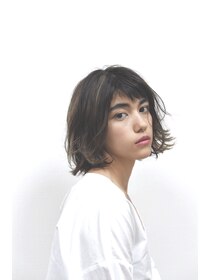 ヘアーラウンジ エゴ(Hair Lounge EGO) ゆるふわ外ハネボブは魅力倍増カールで　　丸山　武蔵新城　