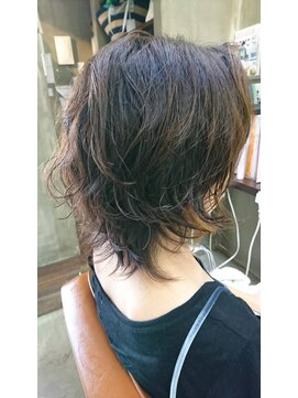 ロボットプラス RobotPlus クセ毛風ショート/ウルフ/ボディパーマ