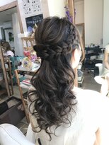 ロカット サロン(Roquat Salon) ロングハーフアップアレンジ【ヘアアレンジ立川南/立川/八王子】