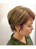 ハロ 蕨(HALO)&nbsp;前髪デザインカラー